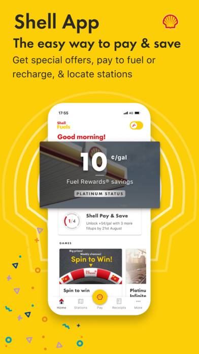 Shell: Fuel, Charge & More App screenshot #1