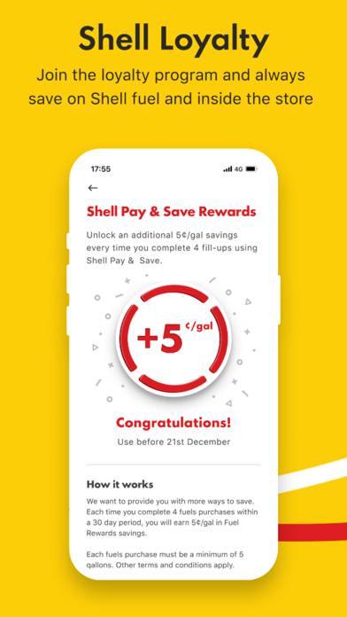 Shell: Fuel, Charge & More App screenshot #2