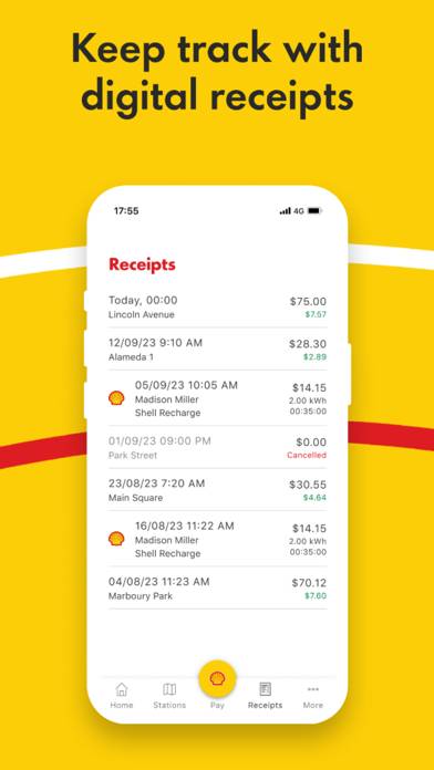 Shell: Fuel, Charge & More App screenshot #5