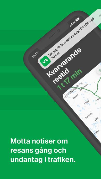 VR Matkalla App skärmdump