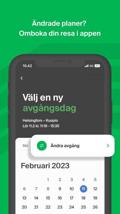 VR Matkalla App skärmdump