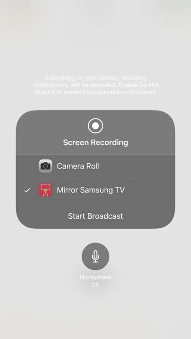 Screen Mirror for Samsung TV App screenshot #1
