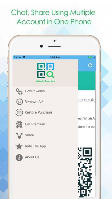 Whats Tracker: Web Scanner App Captura de pantalla de la aplicación #2