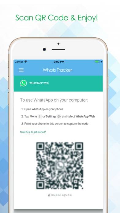 Whats Tracker: Web Scanner App Captura de pantalla de la aplicación #3
