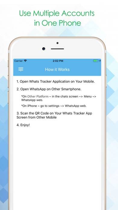 Whats Tracker: Web Scanner App Captura de pantalla de la aplicación #4