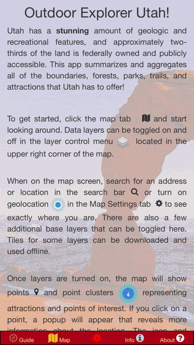 Outdoor Explorer Utah App screenshot #2