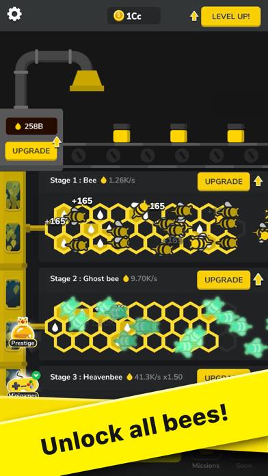 Bee Factory! Скриншот приложения #2