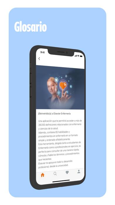 Elsevier Enfermería Captura de pantalla de la aplicación #5