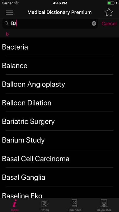 Medical Dictionary Premium App screenshot #3