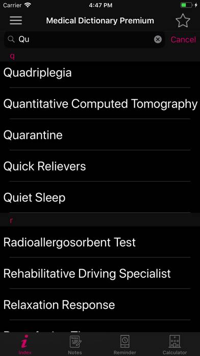 Medical Dictionary Premium App screenshot #4