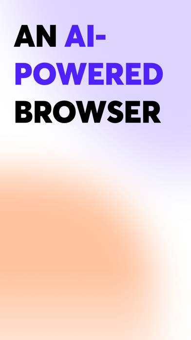 Opera: AI browser with VPN Schermata dell'app #1