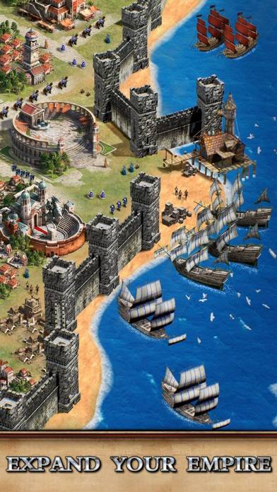 Rise of Castles: Fire and War Captura de pantalla de la aplicación #5