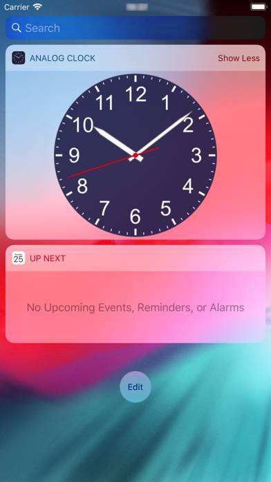 Analog Clock App skärmdump