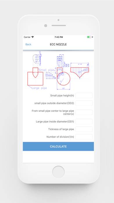 Pipe Cutting Calculator Schermata dell'app #2