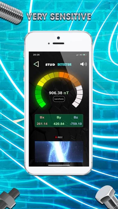 Stud Magnetic Detector PRO App skärmdump