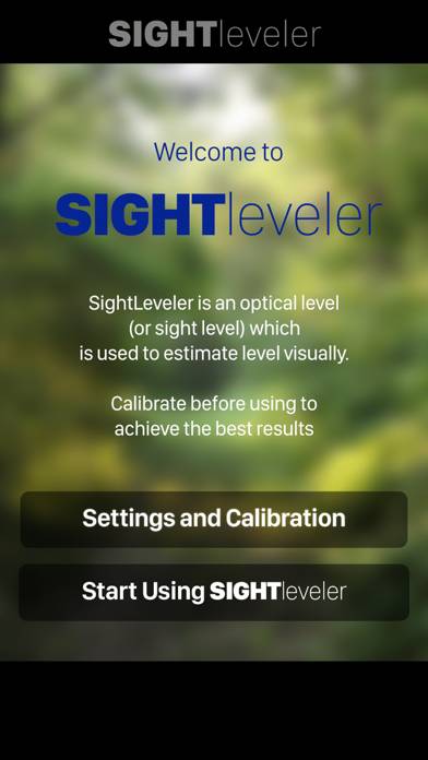 SightLeveler App screenshot #1