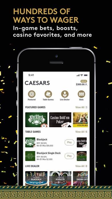 Caesars Sportsbook App screenshot #3