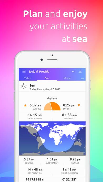 Nautide: Tides, Wind, Waves plus Schermata dell'app #2