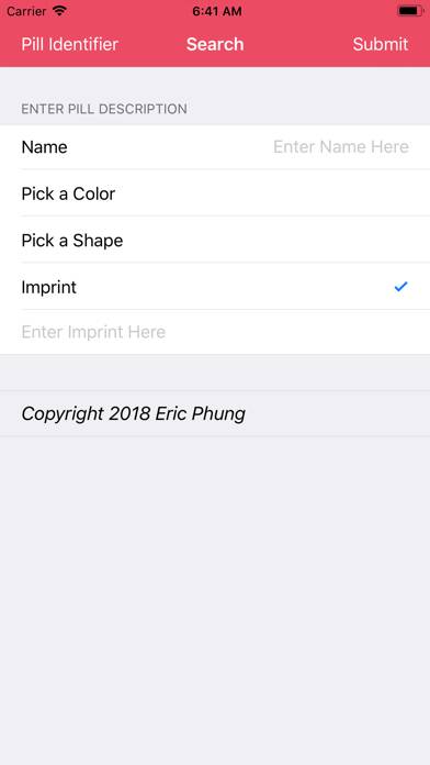 Pill Identifier Mobile App App screenshot #1