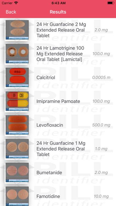 Pill Identifier Mobile App App screenshot #3