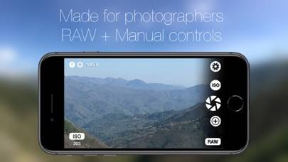 SLR RAW Camera Manual Controls App screenshot #1