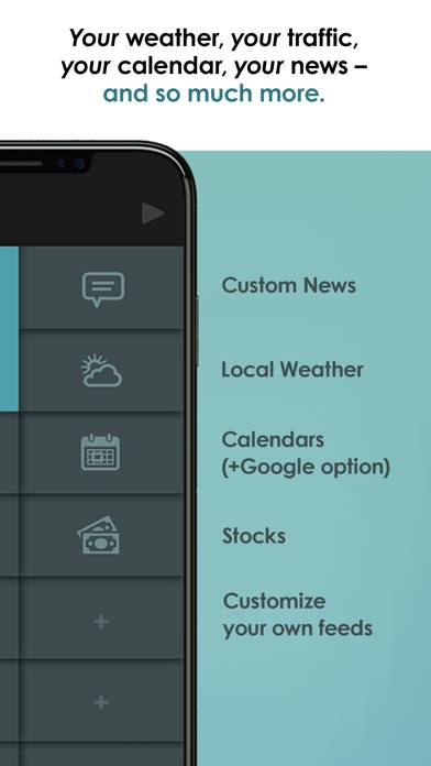 TalkClok. Talking alarm clock. Captura de pantalla de la aplicación