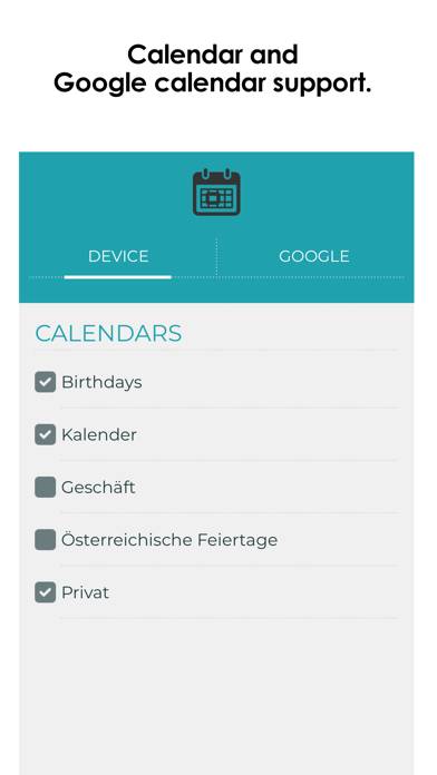 TalkClok. Talking alarm clock. Captura de pantalla de la aplicación