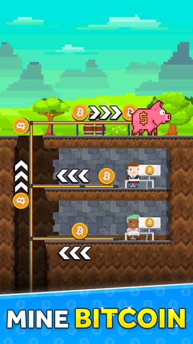 Bitcoin Miner: Idle Tycoon App screenshot #1