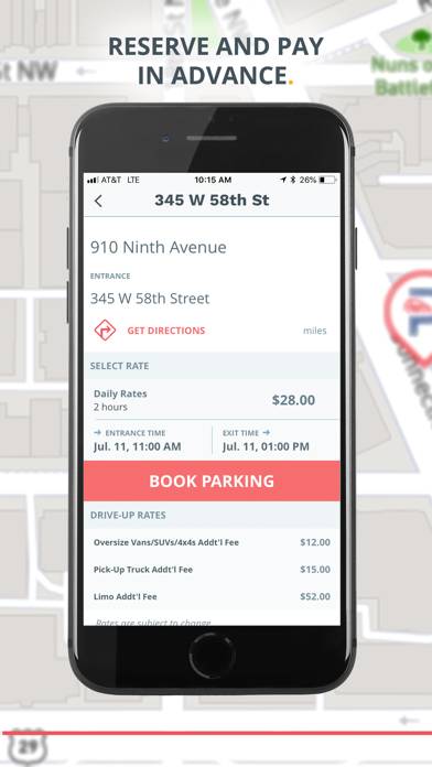 Parking.com App screenshot