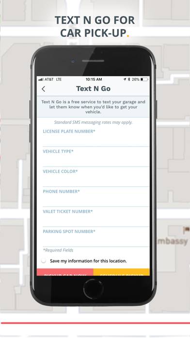 Parking.com App screenshot