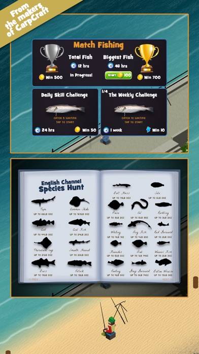 Seacraft: Sea Fishing Game Capture d'écran de l'application #2