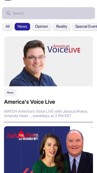 Real America’s Voice News App screenshot