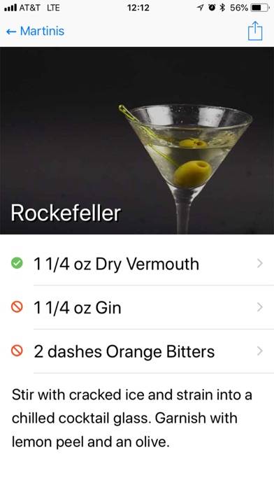 Martinis.live App screenshot #1