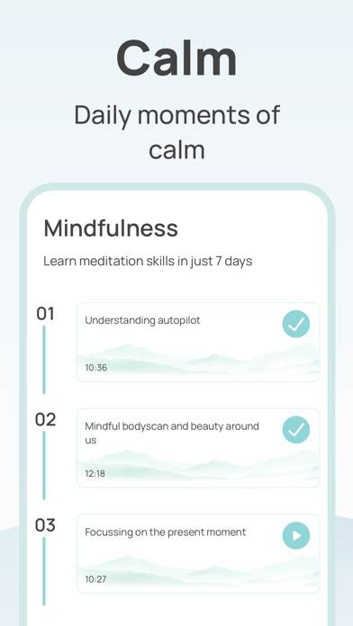 Serenity: Guided Meditation Schermata dell'app #2