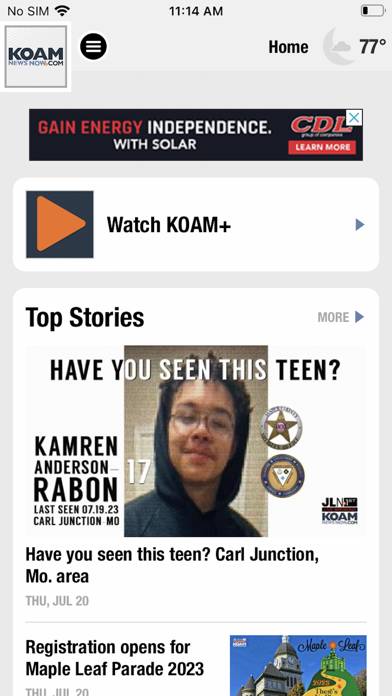 KOAM News Now App screenshot #1