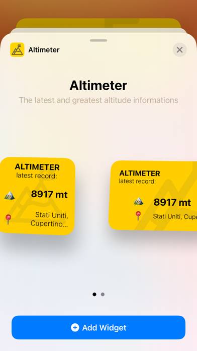 Alti-meter Schermata dell'app #2