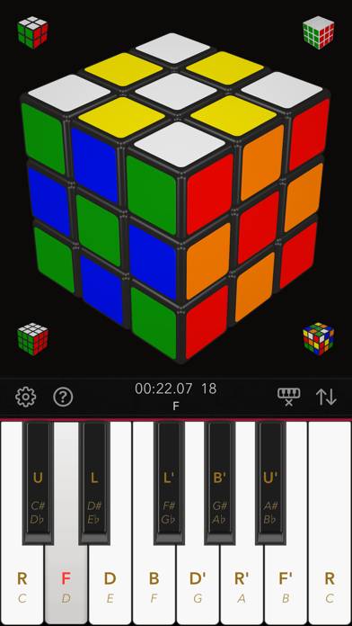 Piano Cube ! capture d'écran