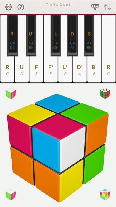 Piano Cube ! Capture d'écran de l'application #2