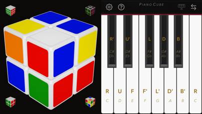 Piano Cube ! Скриншот приложения #4