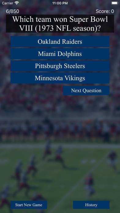 Football Trivia Pro App screenshot #1