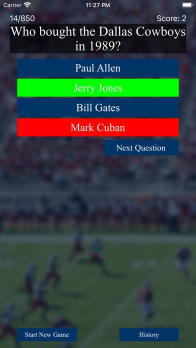 Football Trivia Pro game screenshot