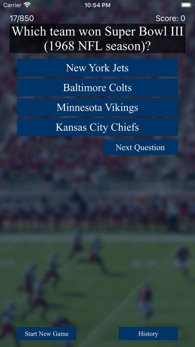 Football Trivia Pro game screenshot