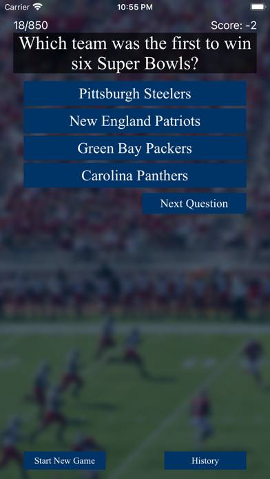 Football Trivia Pro game screenshot