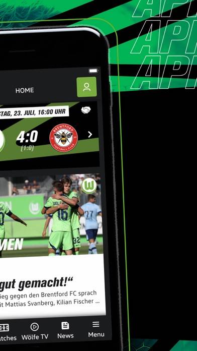 VfL Wolfsburg to Go App-Screenshot #2