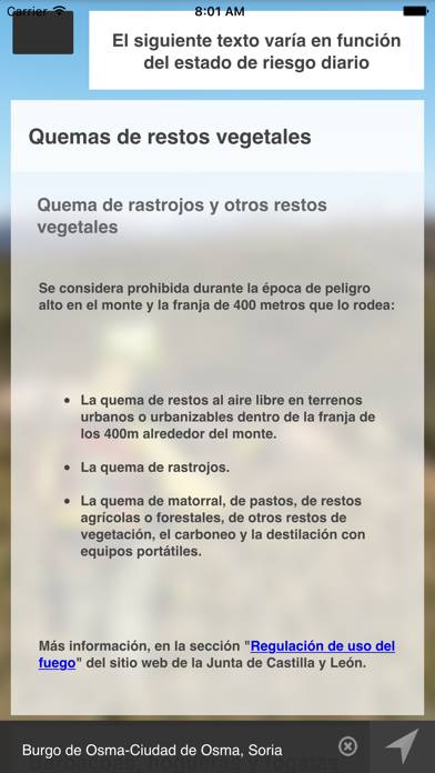 Incendios Castilla y León App screenshot #4