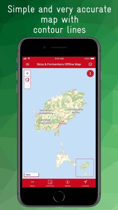 Ibiza & Formentera Offline Map App screenshot #1