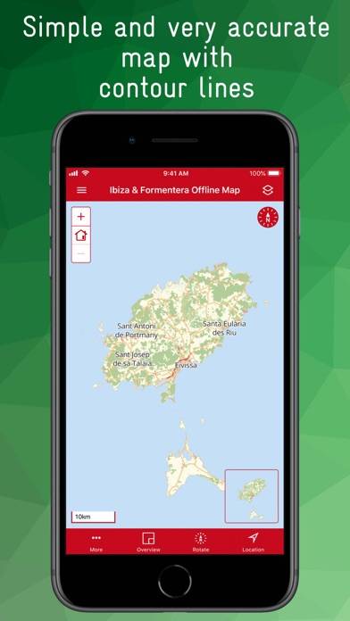 Ibiza & Formentera Offline Map immagine dello schermo