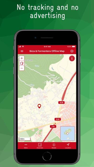 Ibiza & Formentera Offline Map App screenshot