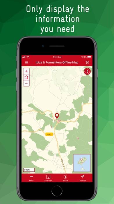 Ibiza & Formentera Offline Map App screenshot