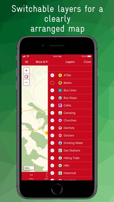 Ibiza & Formentera Offline Map App screenshot #5